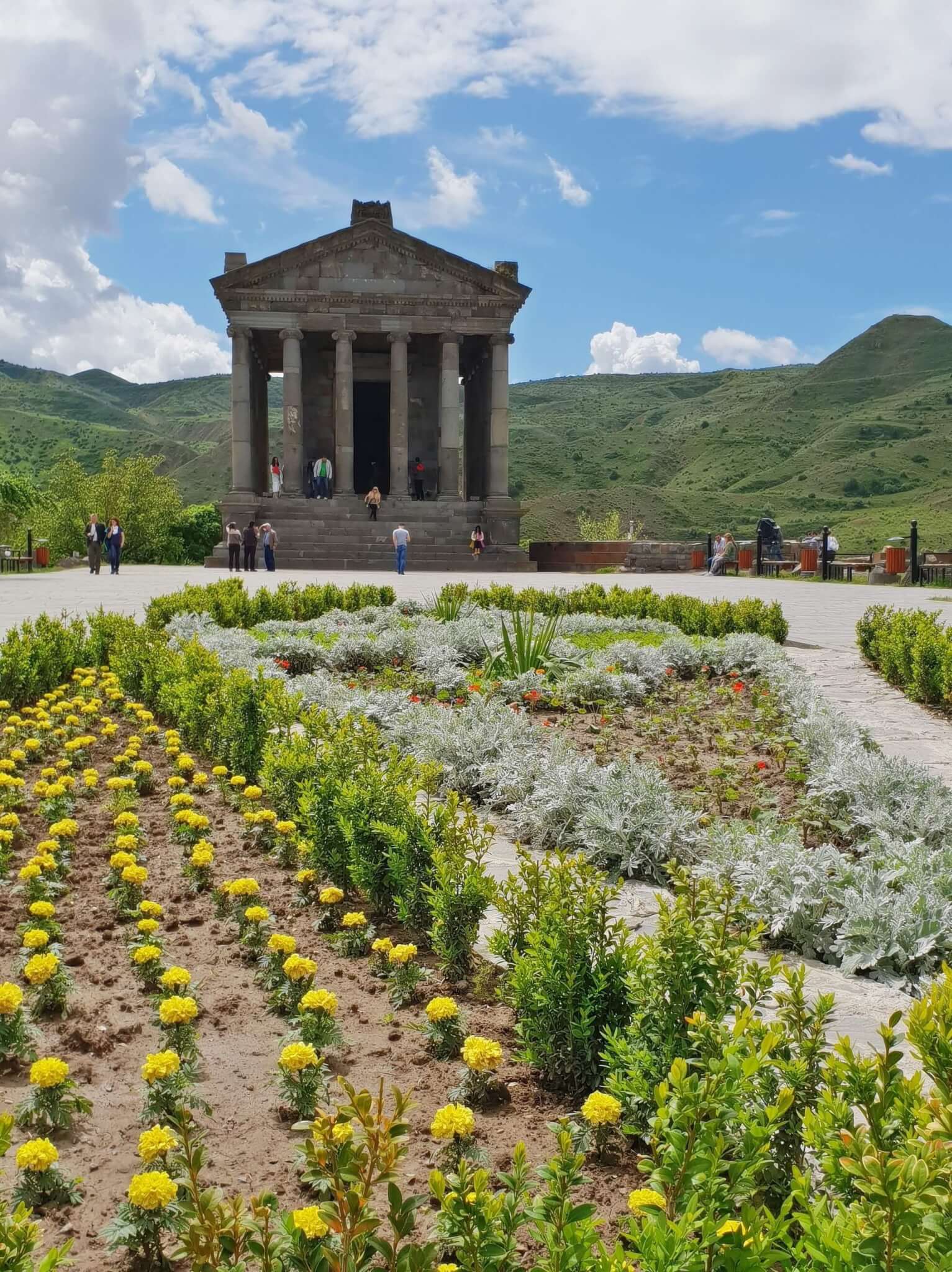 The Pagan Temple of Garni is one of the top places to visit in Armenia
