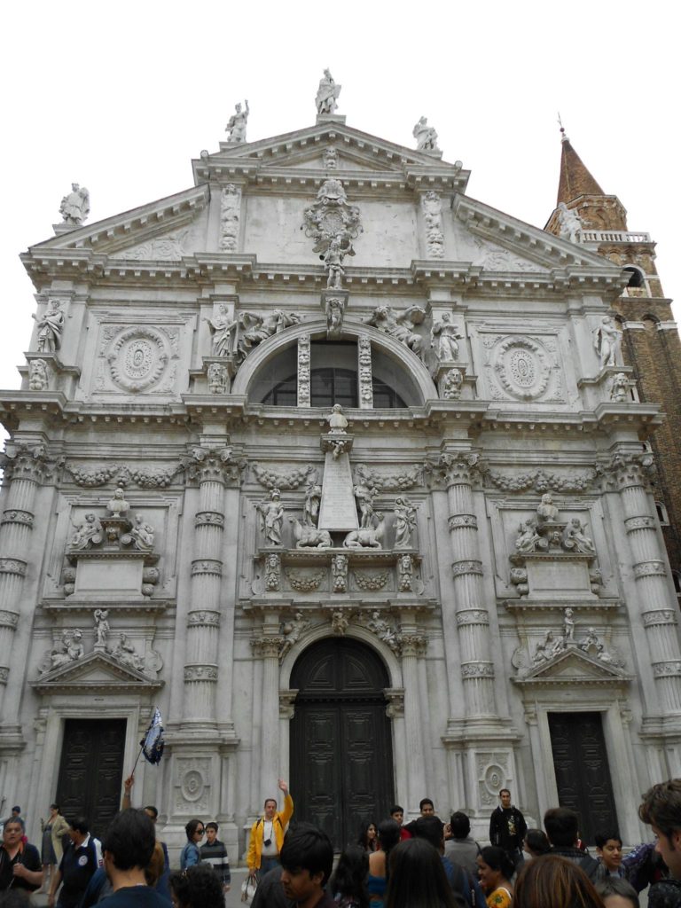 Church of San Moisé was my favourite place in Venice. You can see why!