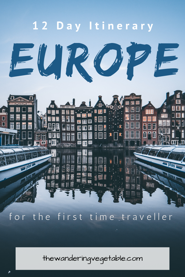 europe trip itinerary 12 days