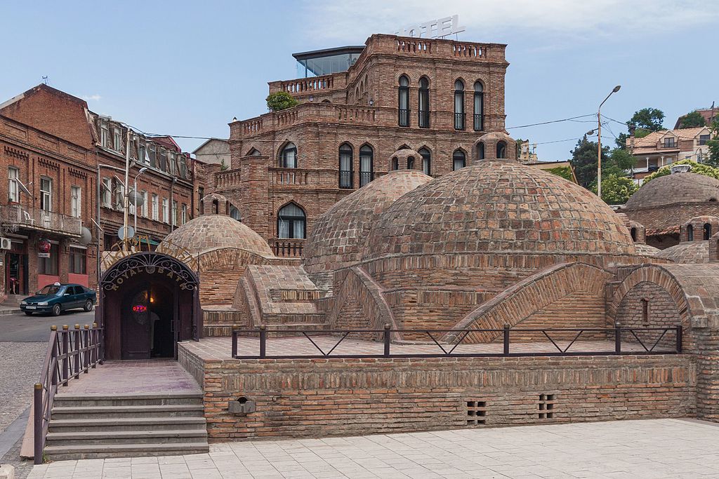 Visit to a Sulfur bath house has to feature in the city sightseeing Tbilisi tour
