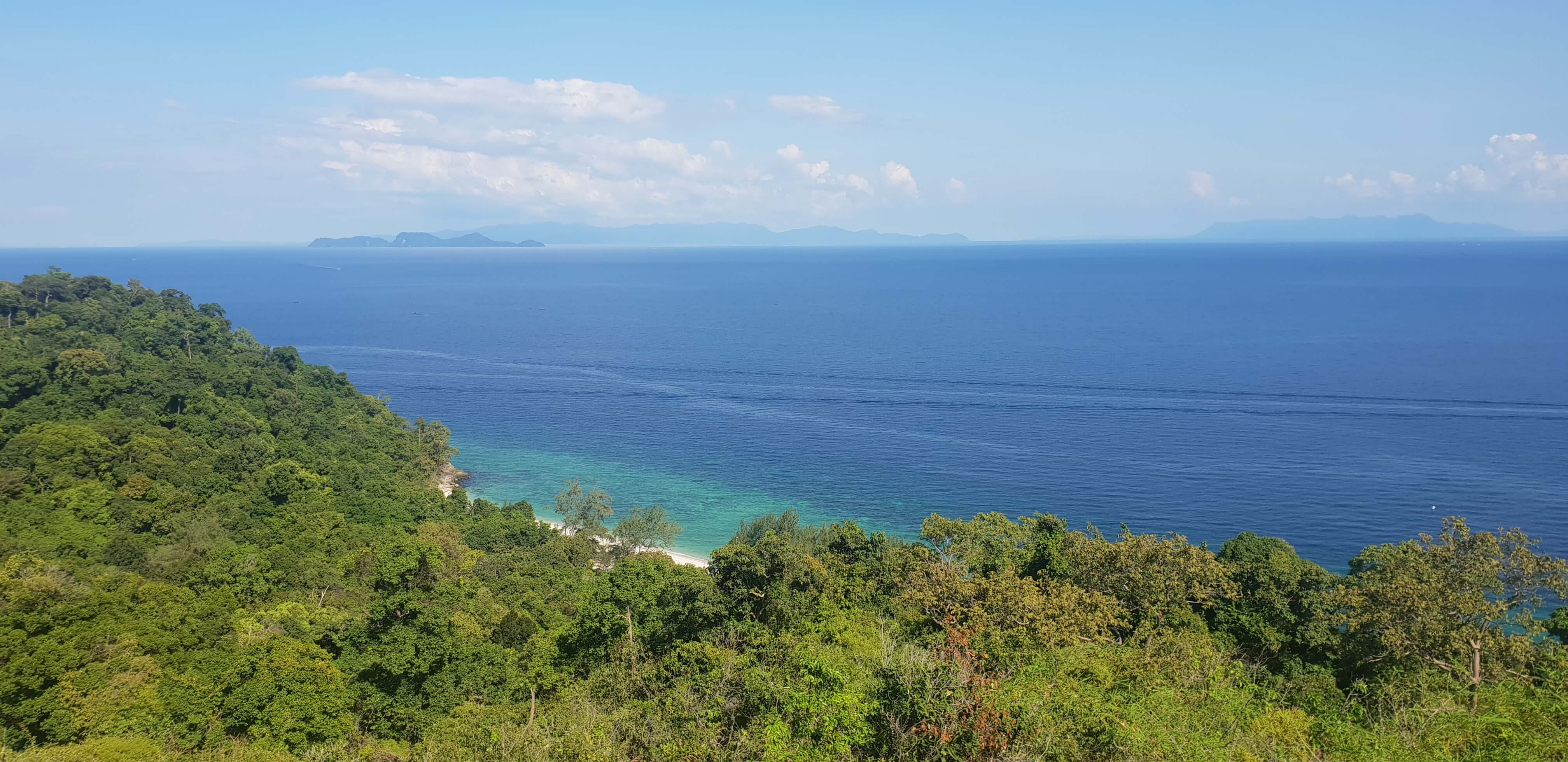 View from the Koh Lipe viewpoint at Koh Adang