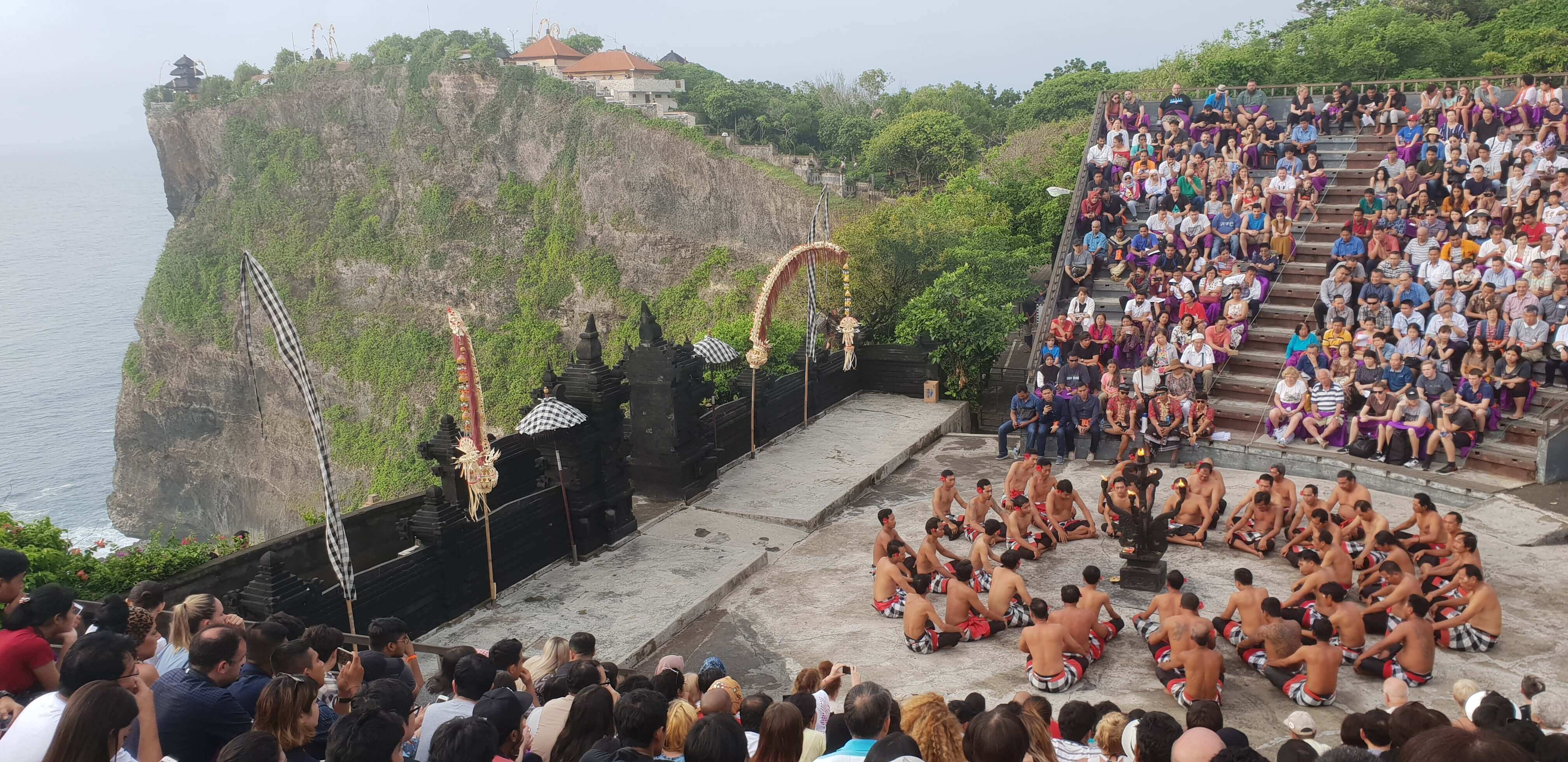 Watching the Kecak and Fire dance show is an activity you have to do in Uluwatu as it gives you a true reflection of the Balinese culture and 
