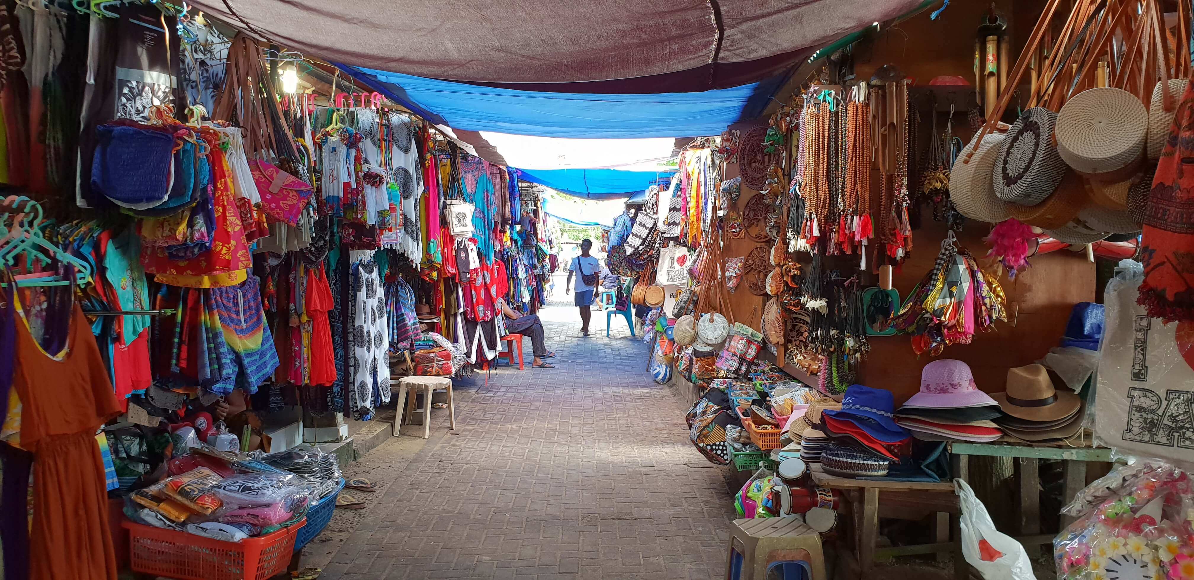 Shop at the Sanur beach market for cheap souvenirs and other local handicraft items