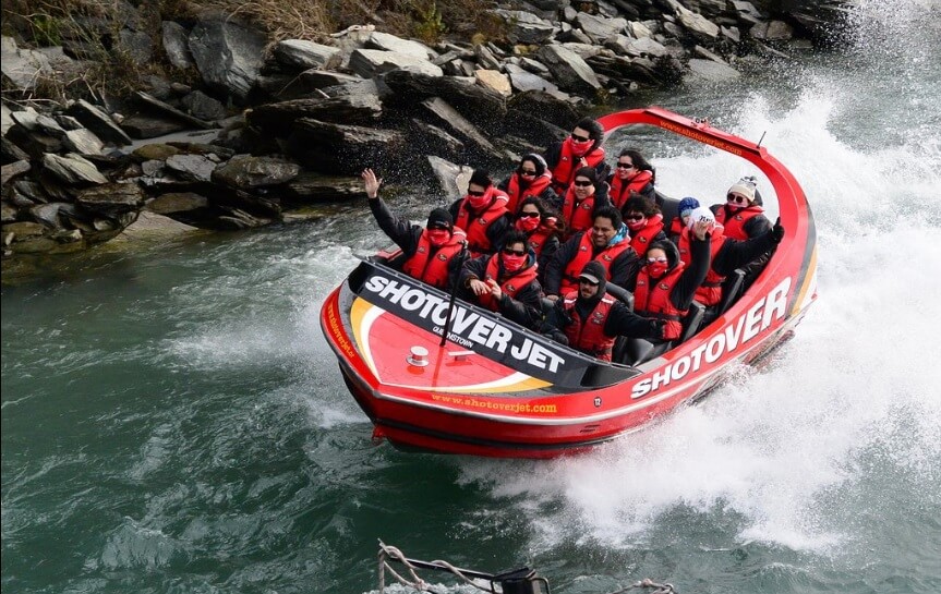If you're planning a family activity, then the Shotover Jet ride is the best adventure in Queenstown you can enjoy