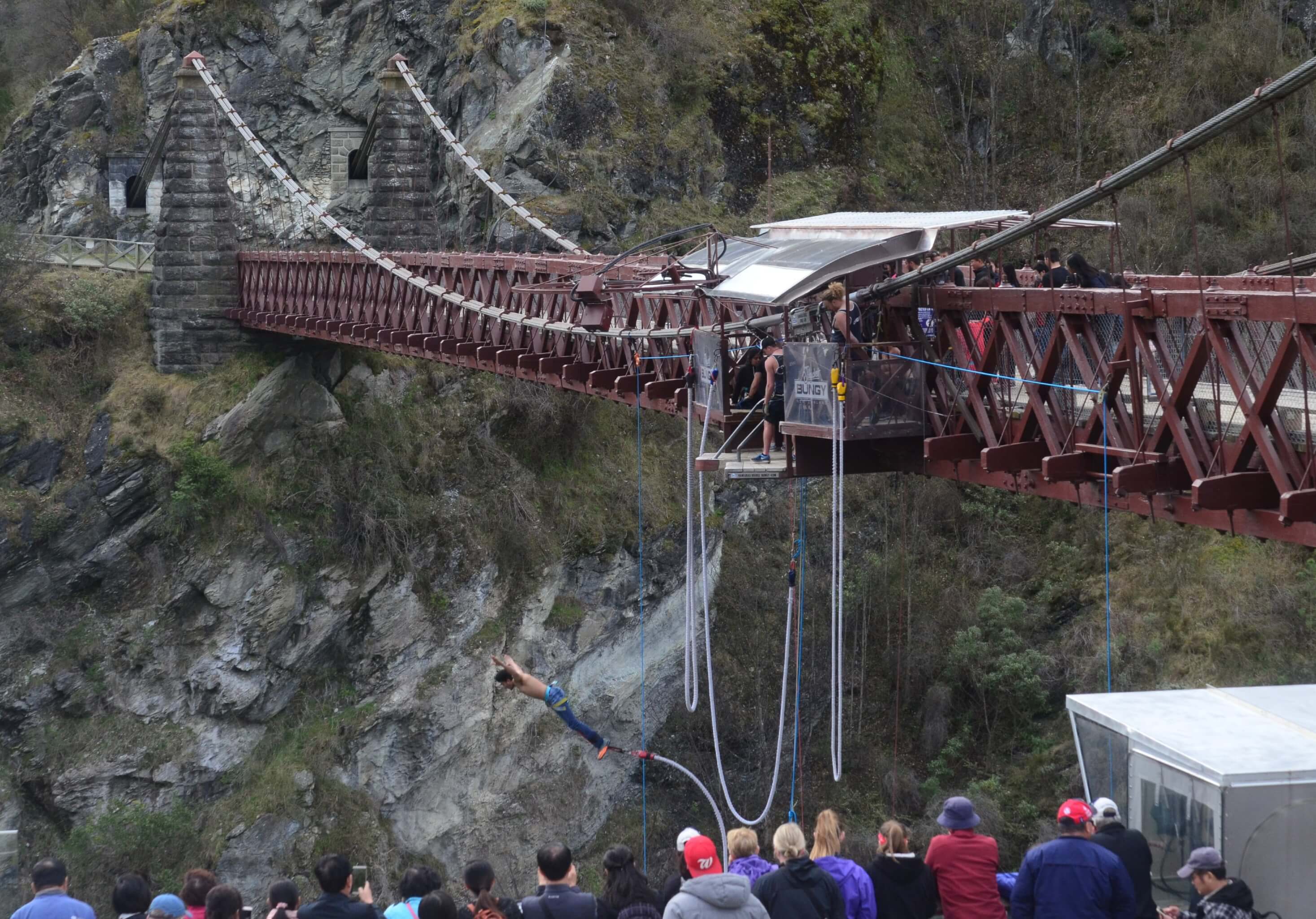 My final adventure in Queenstown was the Kawarau Bridge Bungy, happening at the place where Bungy jumping had first started