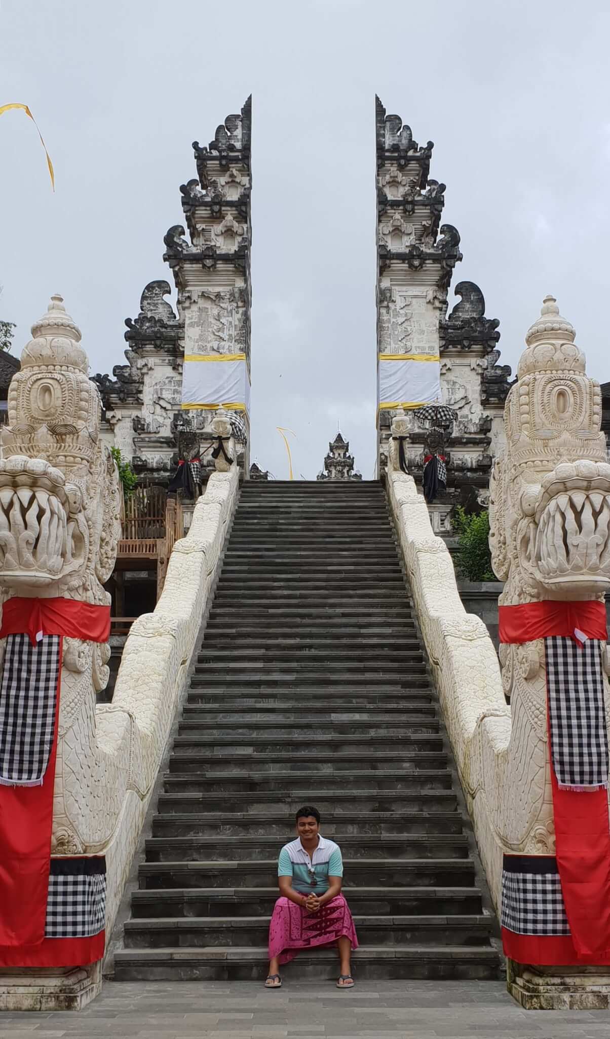 You can skip the Temple of Lempuyang Luhur in your Ubud itinerary if you're only going there for that photoshopped image of the gates because in reality, it isn't that beautiful