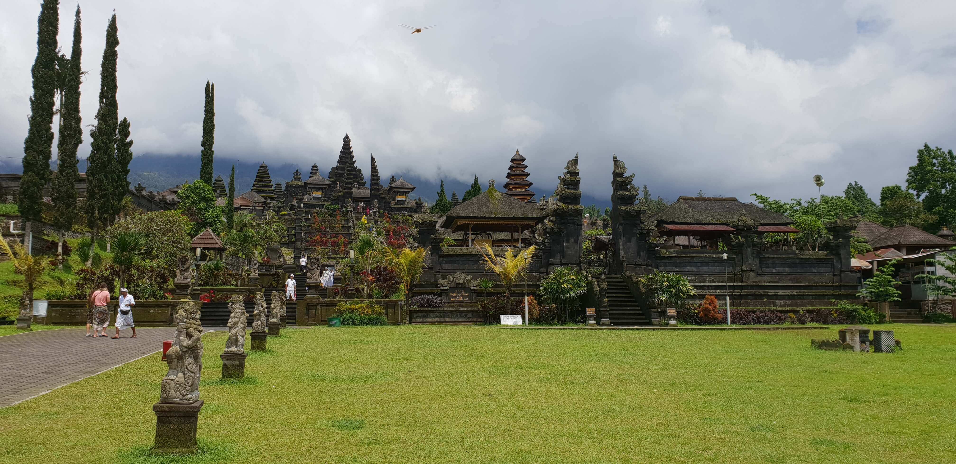 The Besakih Temple is the biggest of all the temples included in the Ubud itinerary, and the holiest Hindu temple in Bali