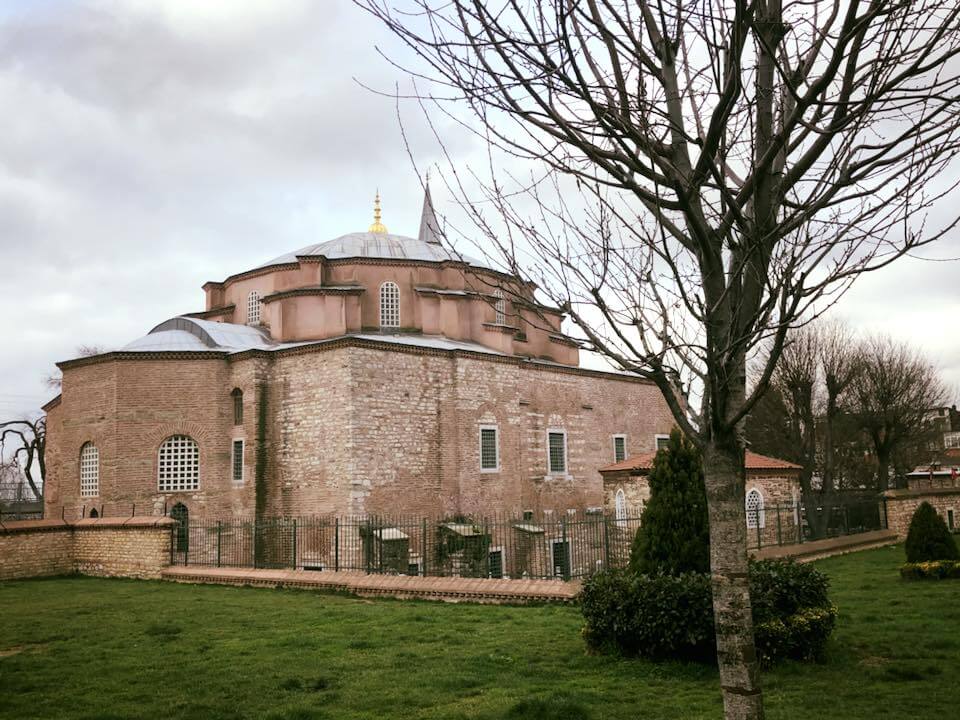 A view of the Little Hagia Sophia in Istanbul