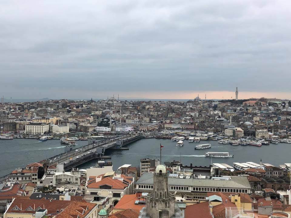 Mesmerising panoramic views of the Bosphorus, Golden Horn and other sites of Istanbul