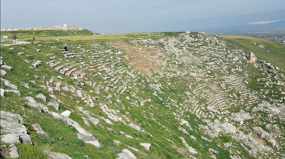 The humongous stadium at Laodicea archaeological site