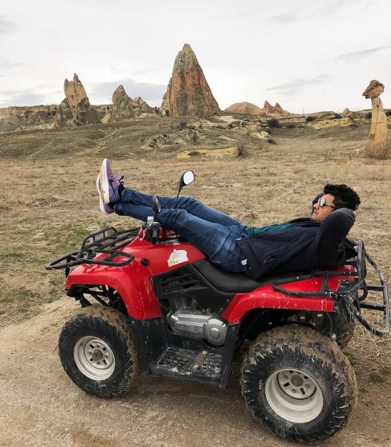 I particularly enjoyed doing the ATV Bike riding through Cappadocia and recommend the activity as a must-do in your itinerary if you have time after completing the Cappadocia Red and Green tours
