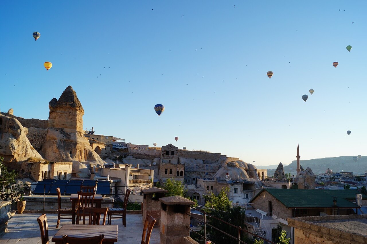 It is preferable to stay in an accommodation in Goreme as it has a centralized location which makes the pickup for Cappadocia Red and Green tours very convenient