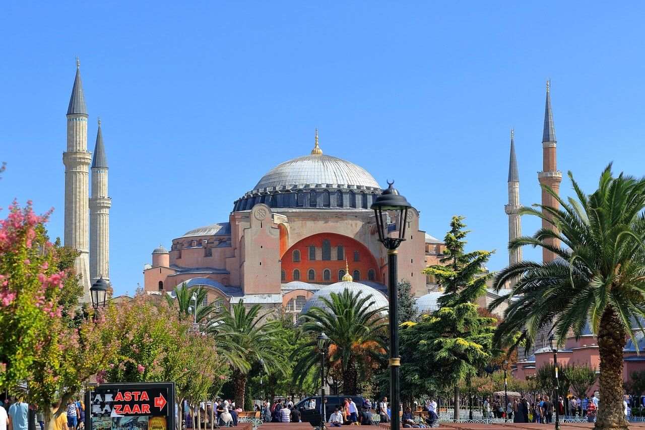 Hagia Sophia is one of the most famous attractions in Istanbul