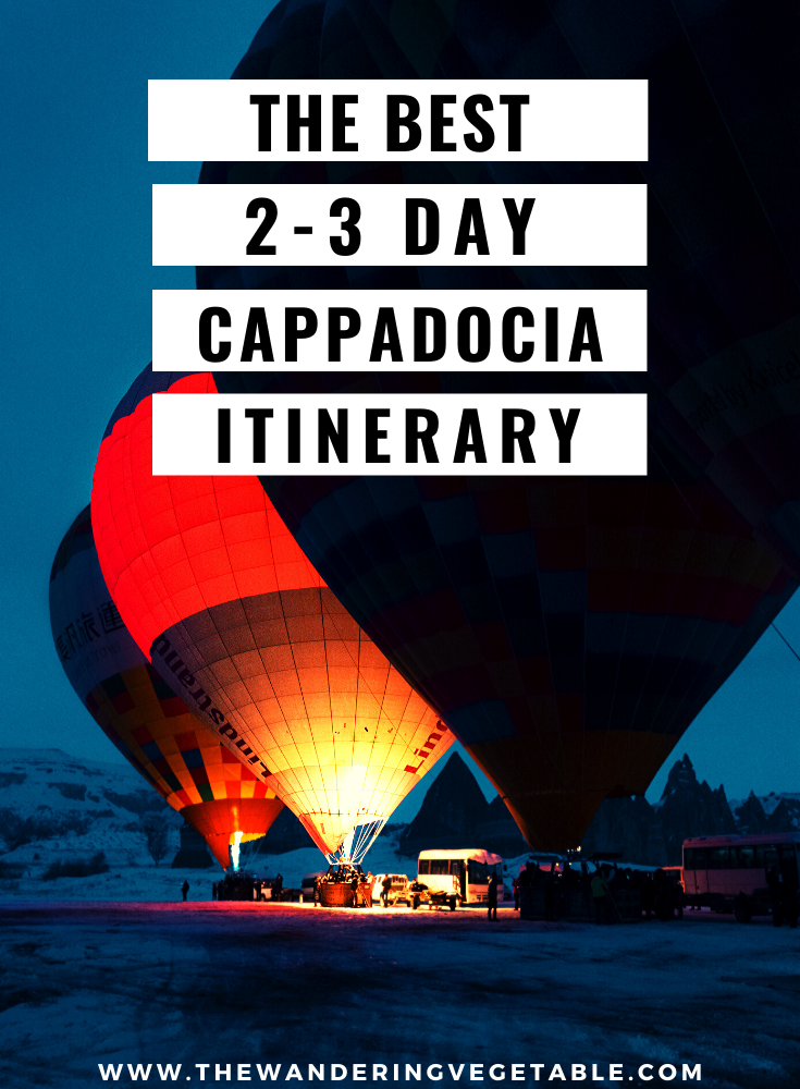 The best 2-3 day Cappadocia itinerary in which you get to explore the beautiful place through Cappadocia Red and Green tours