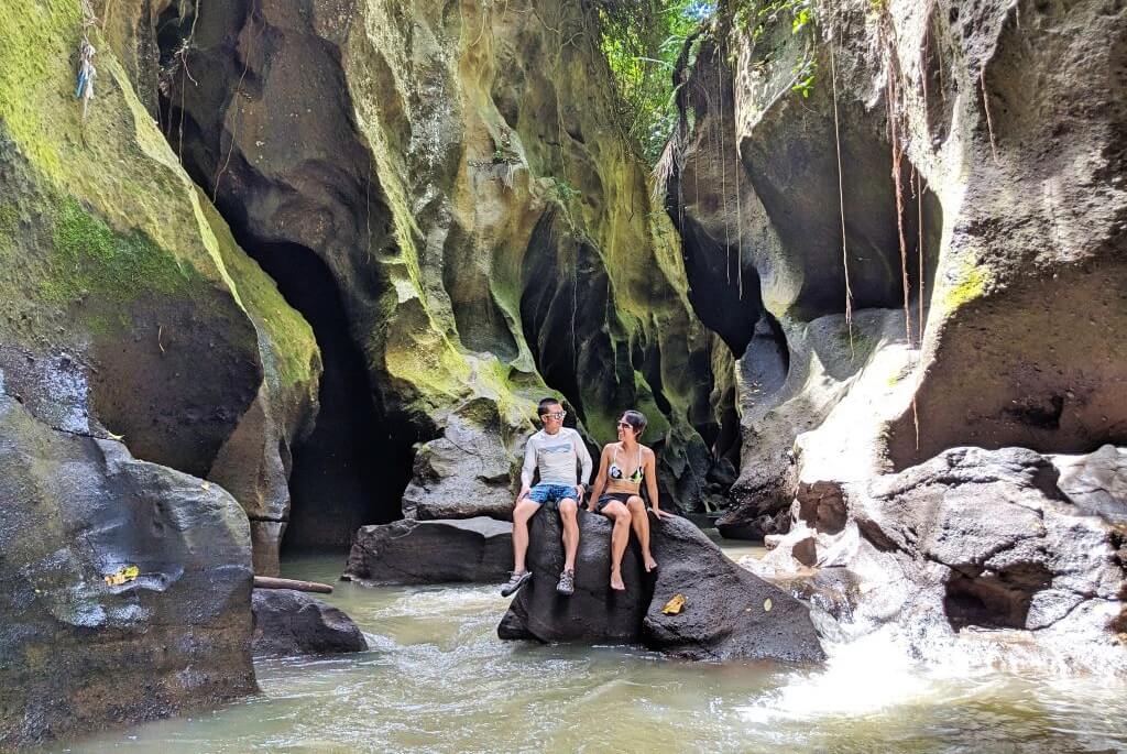 The Hidden Canyon is an unexplored place in Bali that's off the beaten track 