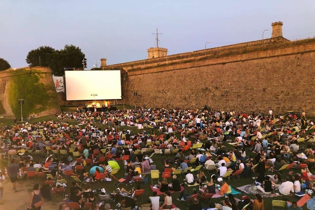 Enjoying live music and film screenings at the Montjuic Outdoor Cinema has to feature in your Barcelona bucket list