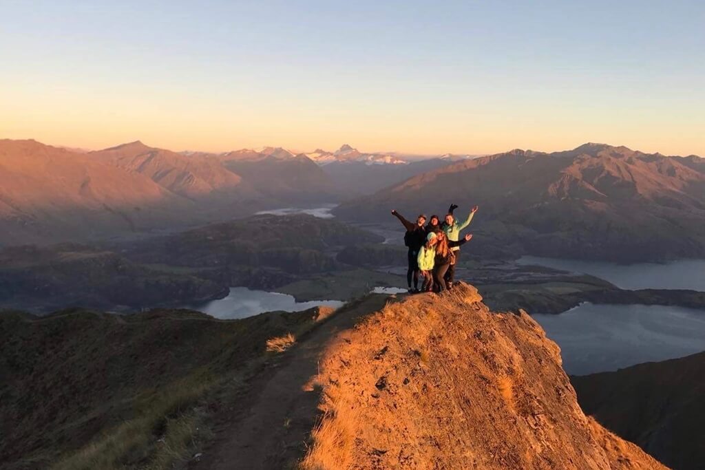 The Roys Peak Hike can get steep at the top but is manageable if you take your time