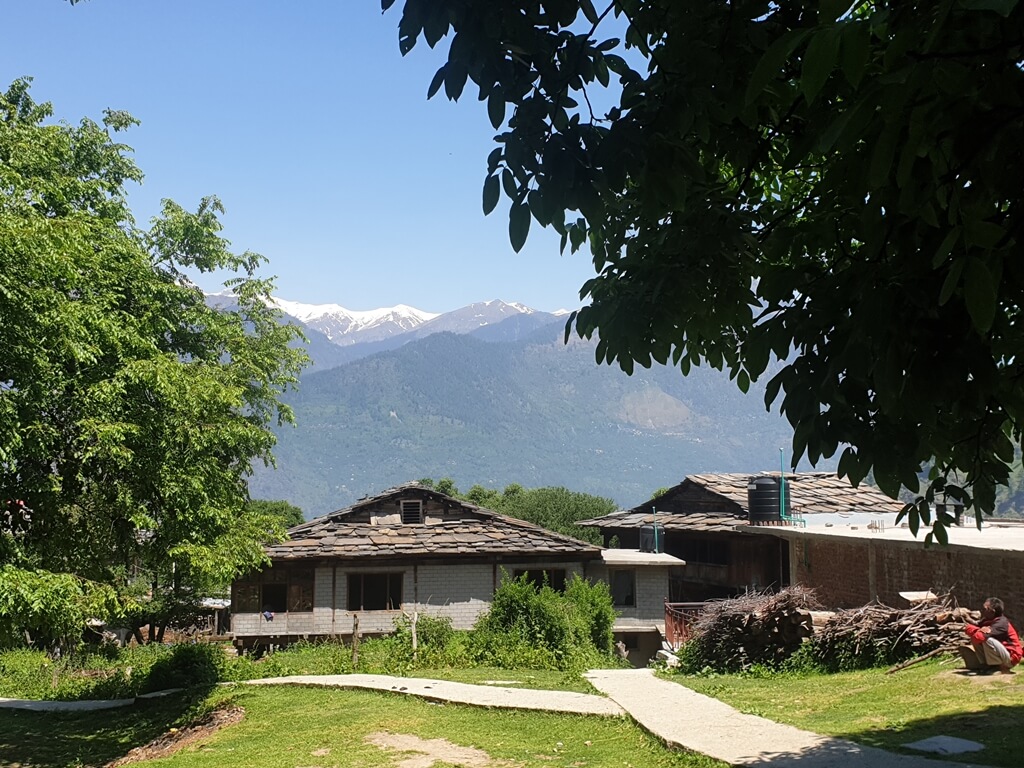 Rumsu village is one of the most scenic places to visit around Naggar