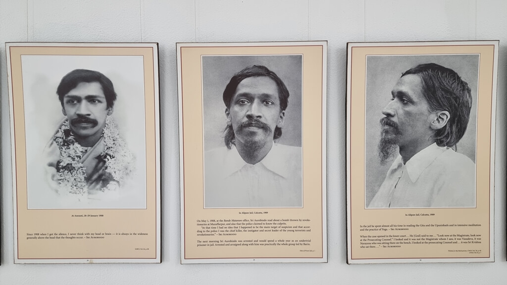 Savitri Bhavan has an art gallery and a collection of study materials for people to understand the life and principles of Sri Aurobindo