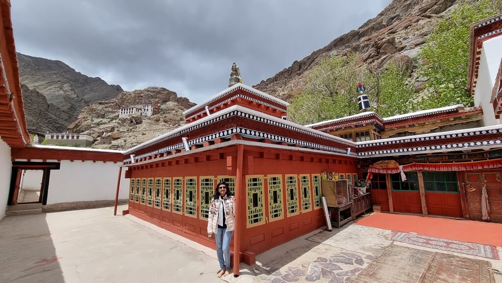 You experience a spiritual calm throughout your tour of the Hemis monastery
